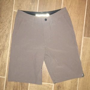 Boys grey dry fit shorts